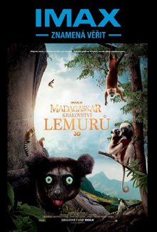 Madagaskar: Království lemurů 3D poster
