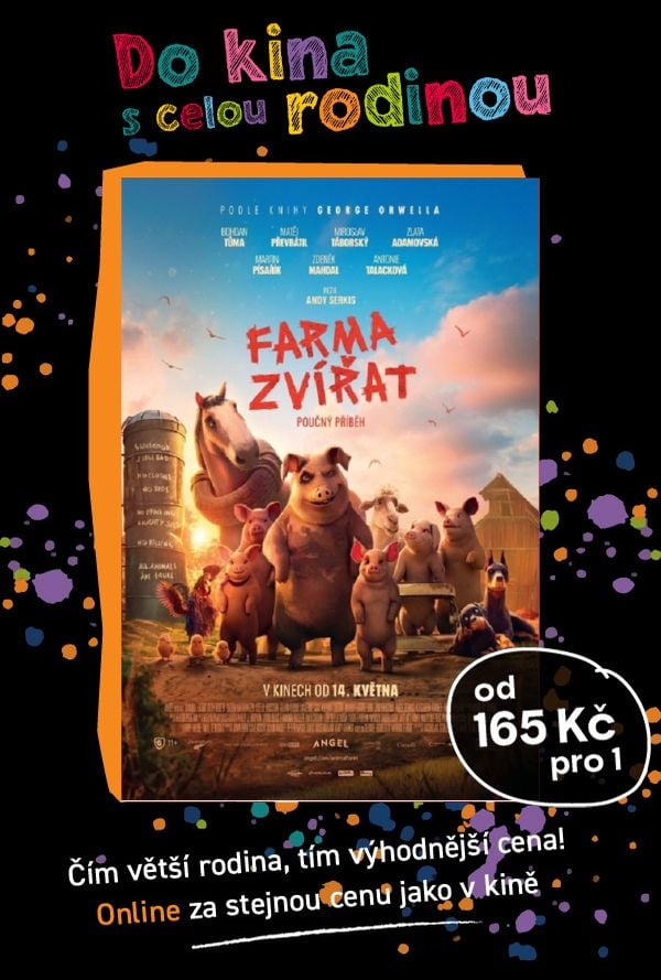 Скотный двор — Cinema City, Прага