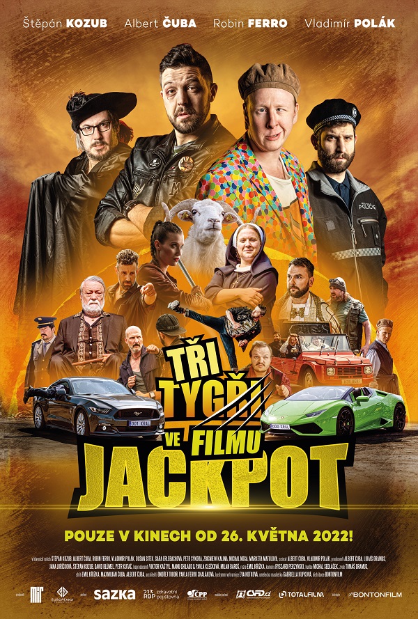 Tři Tygři ve filmu: JACKPOT poster