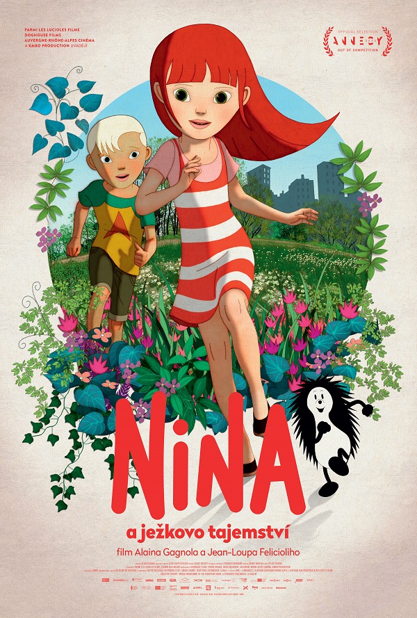 Nina a ježkovo tajemství poster