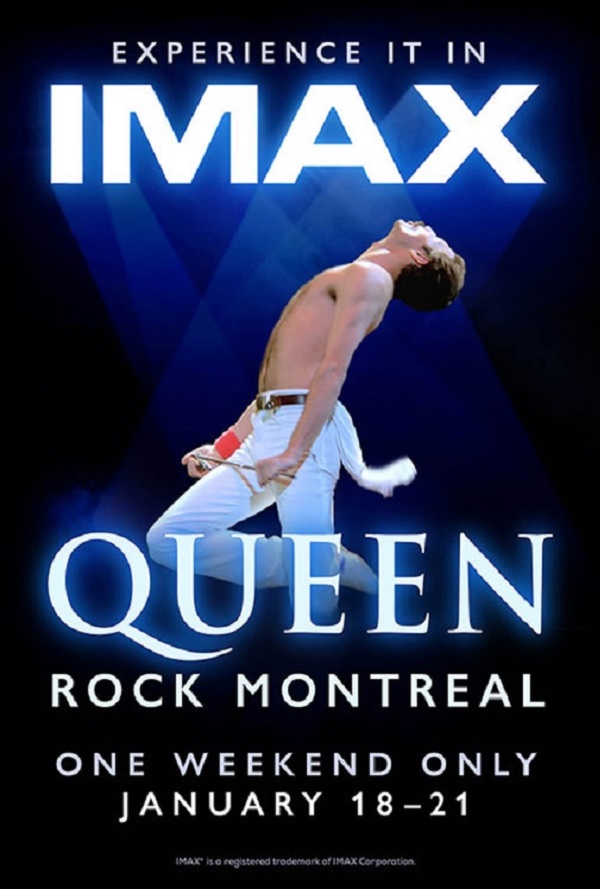 Queen Rock Montreal poster