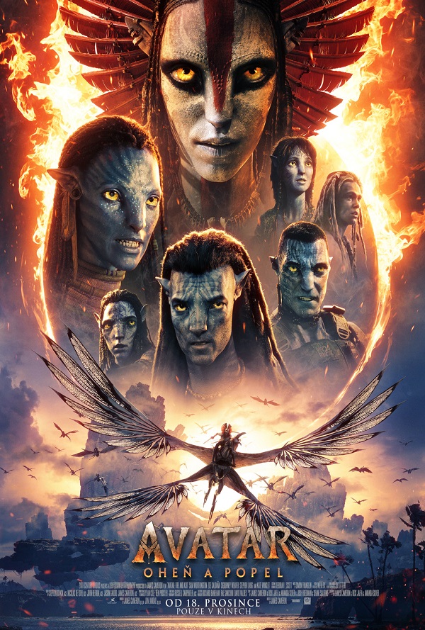 Avatar: Oheň a popel poster