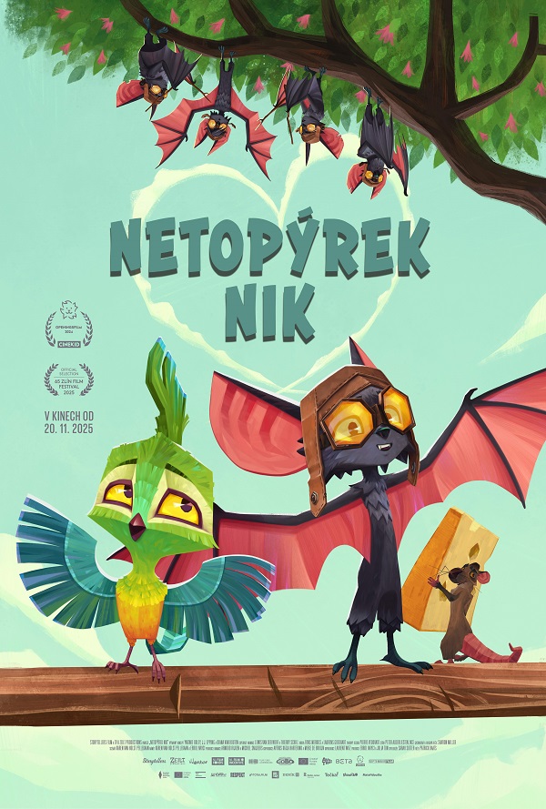 Netopýrek Nik poster
